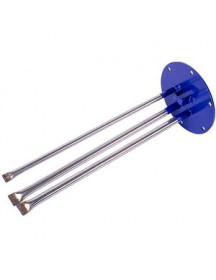 Фланец для сухих тэнов для бойлера Gorenje \ Tiki 482979 D внешний=165мм L трубок=410/412/405мм