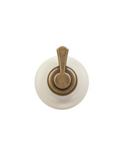 Ручка регулювання для електроплити Gorenje 483963 білий/бронза