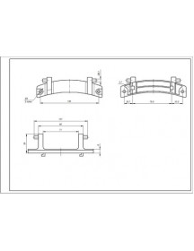 Петля люка для пральної машини Candy 49001262