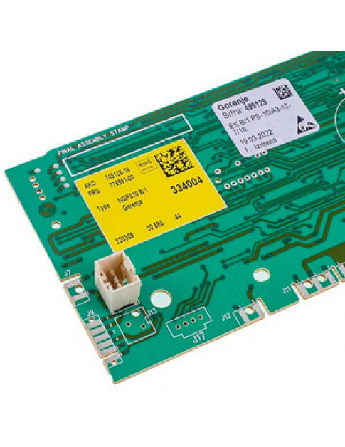 Модуль управління для пральної машини Gorenje NGPS10 B/1 499129