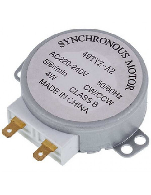 Двигун піддона для мікрохвильової печі 49TYZ-A2 5/6r/min 240V 4W H(шток)=14mm