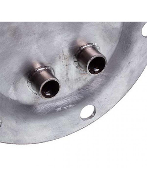 Фланець під сухі тени для бойлера Electrolux 50266820005 (нержавіюча сталь) D зовнішній=167mm L трубок=410/430mm (під анод M8)