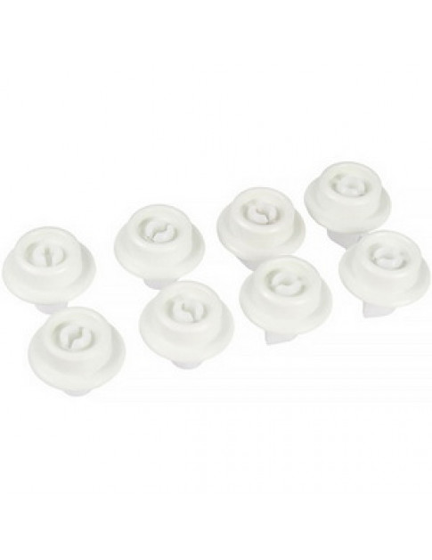 Комплект коліс (8шт) нижнього ящика 50279059005 для посудомийної машини Electrolux