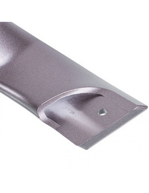 Ручка дверей для холодильника Gorenje 508121 L=180mm (верхня / нижня) сірий