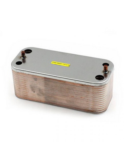 Теплообмінник пластинчастий ГВП (28 пластин) для газового котла Italtherm 515000621