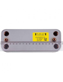 Теплообмінник пластинчастий ГВП Gidex (16 пластин) для газового котла Italtherm City Class, Roda 28-35 кВт 515001744