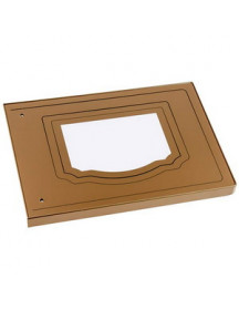 Скло дверей зовнішнє для мікрохвильової печі (з рамкою) Gorenje 517721