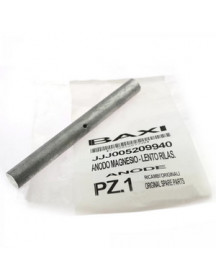 Анод магнієвий 200*21 мм з отвором М5 для бойлера газового котла Baxi Nuvola, Westen Boyler, Westen Boyler 5209940