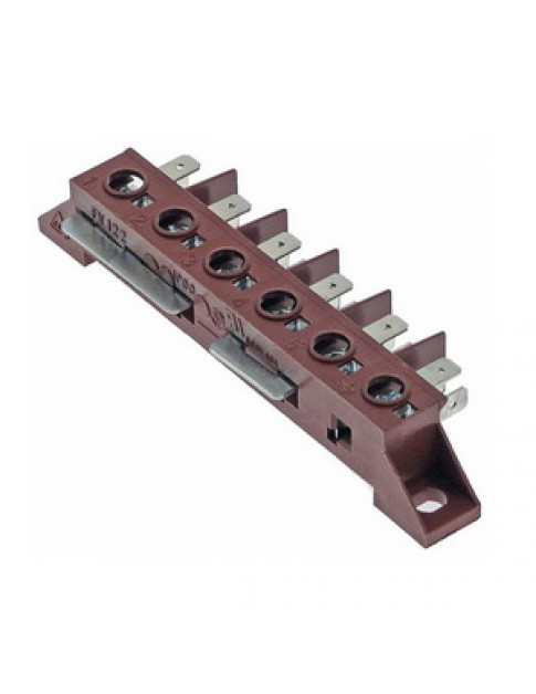 Клемна колодка 550411 40A 450V 6 полюсний