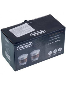 Набір склянок для кавомашини Delonghi 5513284161 DLSC311 270ml (2 шт)