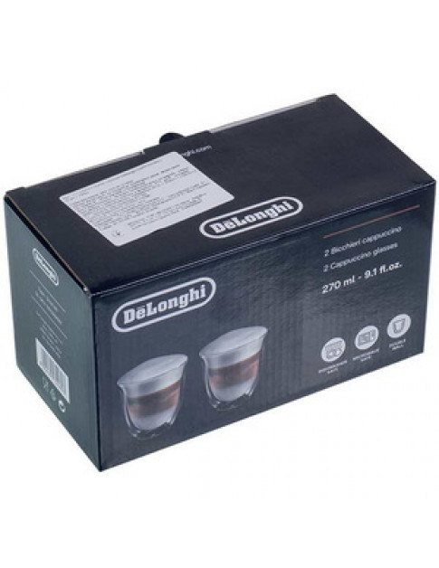 Набір склянок для кавомашини Delonghi 5513284161 DLSC311 270ml (2 шт)