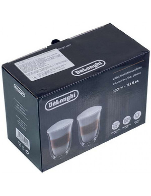 Набір склянок для кавомашини Delonghi 5513284171 DLSC312 330ml (2 шт)