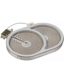 Конфорка 1500/2400W для склокерамічної поверхні Gorenje 553895