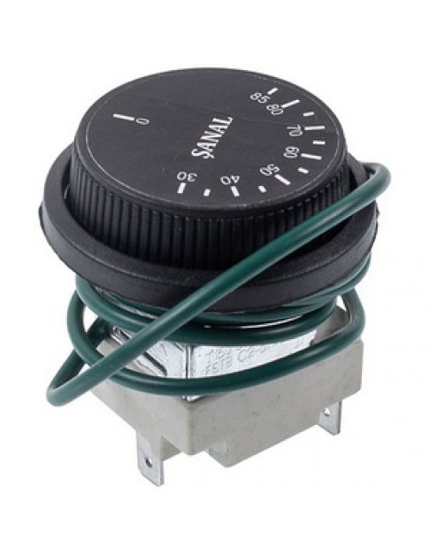 Термостат з ручкою керування для бойлера Sanal 5541912 FSTB 16A L=1000mm 85°С