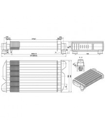 Теплообмінник первинний для газового котла Baxi Eco 3/Four/Fortech, Westen Pulsar D 14-24 кВт (атмо) 5677660