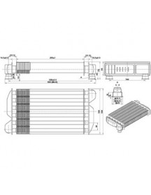 Теплообмінник первинний для газового котла Baxi Eco 3/Luna 3 Comfort, Westen Star Digit 24 кВт 5681190