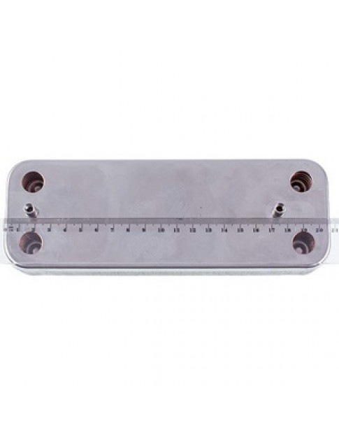 Теплообмінник пластинчастий ГВП (10 пластин) для газового котла Baxi/Westen 5686660