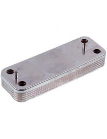 Теплообмінник пластинчастий ГВП (10 пластин) для газового котла Baxi/Westen 5686660