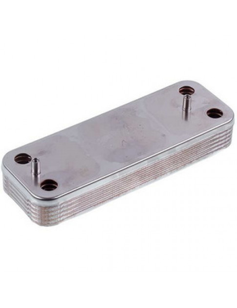 Теплообмінник пластинчастий ГВП (10 пластин) для газового котла Baxi/Westen 5686660