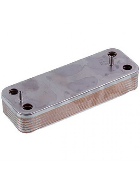 Теплообмінник пластинчастий ГВП (12 пластин) для газового котла Baxi/Westen 5686670