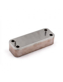 Теплообмінник пластинчастий ГВП (18 пластин) для газового котла Baxi/Westen 5686691