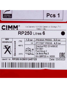 Розширювальний бак 6 л для газового котла Baxi/Westen 5693900