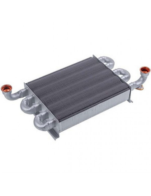 Теплообмінник первинний (82 ламелі) для газового котла Baxi Eco 4S, Westen Pulsar D 14-24 кВт (турбо) 5700950