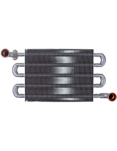 Теплообмінник первинний (82 ламелі) для газового котла Baxi Eco 4S, Westen Pulsar D 14-24 кВт (турбо) 5700950