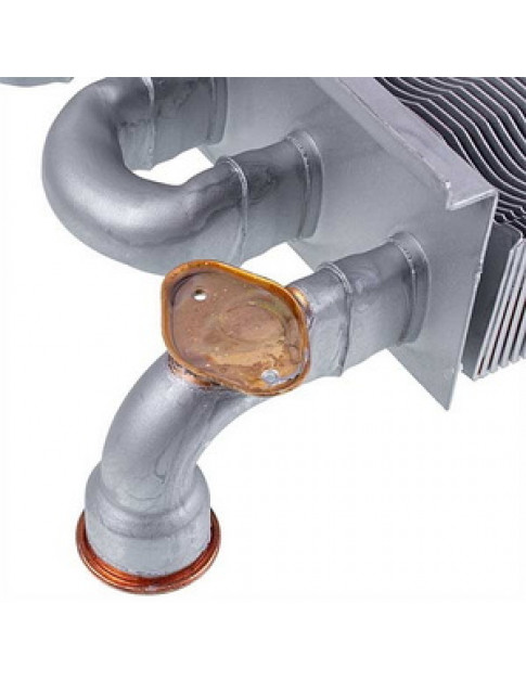 Теплообмінник первинний (82 ламелі) для газового котла Baxi Eco 4S, Westen Pulsar D 14-24 кВт (турбо) 5700950