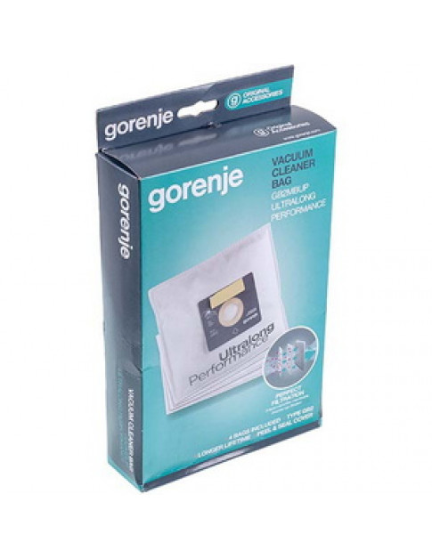 Набір мішків мікрофільтр (4 шт) + спонж-фільтр GB2MBUP для пилососа Gorenje 570733 Набір мішків мікрофільтр (4 шт) + спонж-фільтр GB2MBUP для пилососа Gorenje 570733