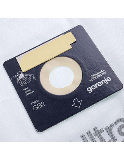 Набір мішків мікрофільтр (4 шт) + спонж-фільтр GB2MBUP для пилососа Gorenje 570733 Набір мішків мікрофільтр (4 шт) + спонж-фільтр GB2MBUP для пилососа Gorenje 570733