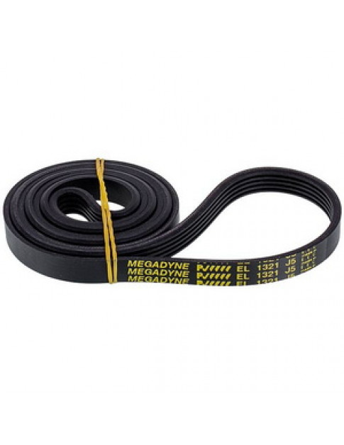 Ремінь для пральної машини 5749920 Megadyne 1321J5 PJE чорний