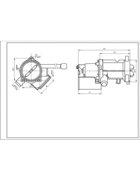 Помпа (насос) для пральної машини LG 5859EN1004B 30W HG-173