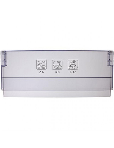 Панель (відкидна, нижня) 5906370700 морозильної камери Beko (з піктограмою)