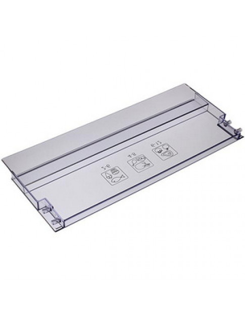 Панель (відкидна, нижня) 5906370700 морозильної камери Beko (з піктограмою)