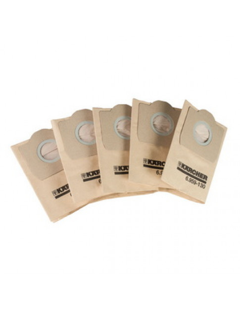 Набір мішків паперових (5 шт) 6.959-130.0 для пилососа Karcher
