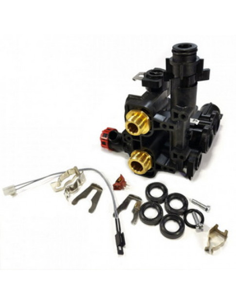 Гідравлічний вузол подачі (лівий) для газового котла Chaffoteaux Alixia, Niagara/Pigma/Talia Green 60002319