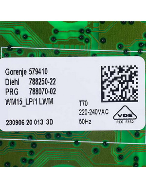 Плата керування для пральної машини Gorenje 604805