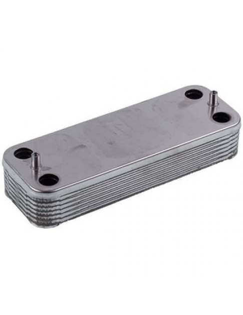 Теплообмінник пластинчастий ГВП (14 пластин) для газового котла Chaffoteaux NECTRA 2.23/28 CF 61011164