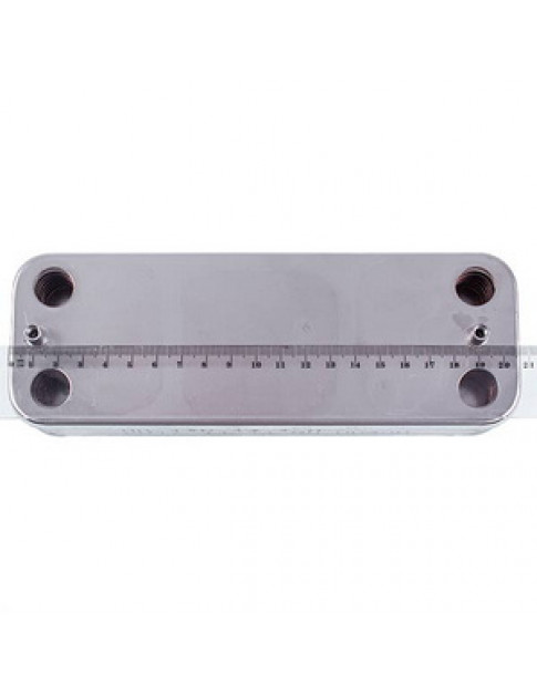 Теплообмінник пластинчастий ГВП (14 пластин) для газового котла Chaffoteaux NECTRA 2.23/28 CF 61011164