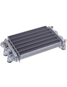 Теплообмінник бітермічний для газового котла Baxi Main Four, Westen Quasar, Roca Neobit 616170