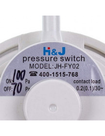 Реле тиску повітря  (пресостат) 100/72 Па для газового котла 62818195