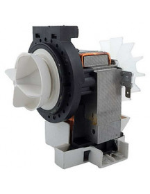 Помпа (насос) для пральної машини 63BY010 Plaset (в зборі) 90 Вт 7411/51120 (контакти роздільні збоку, на 3 саморізи)