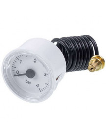 Манометр 0-4 бар D=43/40 мм для газового котла Ariston T2, Microgenus, Microsystem 65100695