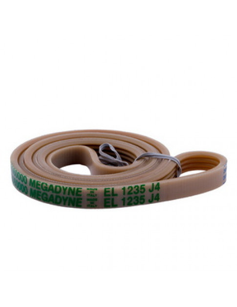 Ремінь для пральної машини 651009054 Megadyne 1235J4 EL білий