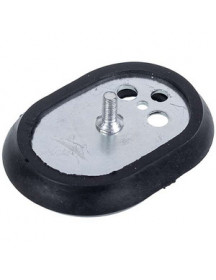 Фланець 116x85mm овальний з прокладкою для бойлера Ariston 65103691