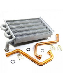 Теплообмінник первинний (91 ламель) для газового котла Ariston Clas System, Genus, Chaffoteaux Inoa, Talia 65104246