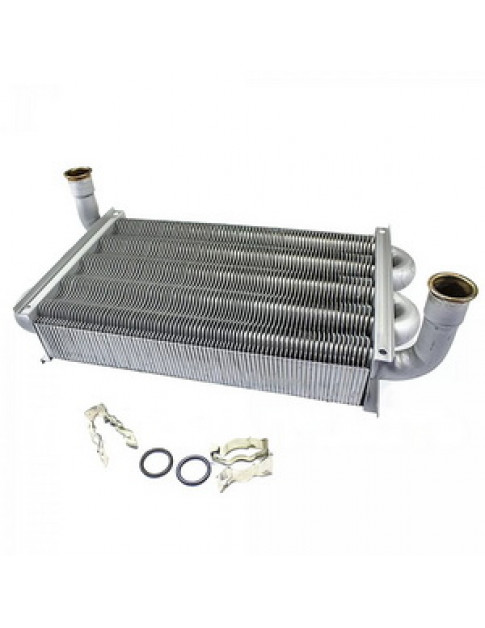 Теплообмінник первинний для газового котла Ariston Clas Evo System, Chaffoteaux Alixia (атмо) 65104247