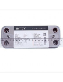 Теплообмінник пластинчастий ГВП (12 пластин) для газового котла 65104333