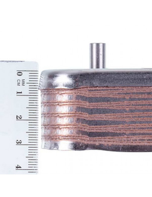 Теплообмінник пластинчастий ГВП (12 пластин) для газового котла 65104333